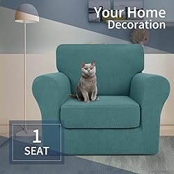 JIVINER Newest 2 Pieces Armchair Covers for Living
