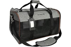 Mr. Peanut's Rhodium Mini Series Airline Compliant Pet Carrier, Check Sizing, Appropriate for Small Pets Only