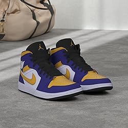 Jordan Mens Air Jordan 1 Mid DQ8426 615 Team Red