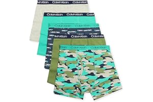 Calvin Klein Boys' Modern Cotton Boxer Briefs (5 Pack)