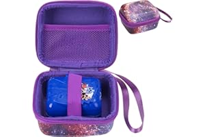 MGZNMTY Travel Carrying Case for Bitzee Disney/Bitzee Magicals/Bitzee Digital Pet Interactive Virtual Toy, Protective Storage Holder for Electronic Gadgets Toys for Kids (Case Only) (Galaxy)