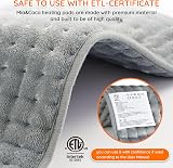 Mia&Coco Electric Heating Pad 30x60cm Back Neck Shoulders 10 Levels view 6