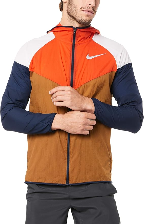 nike windrunner jacket orange