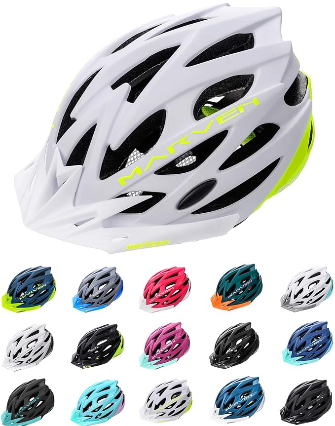 meteor® Marven Fahrradhelm Herren Damen Kinder-Helm MTB rollerhelm mädchen kinderfahrradhelm für Downhill rennradhelm Mountai