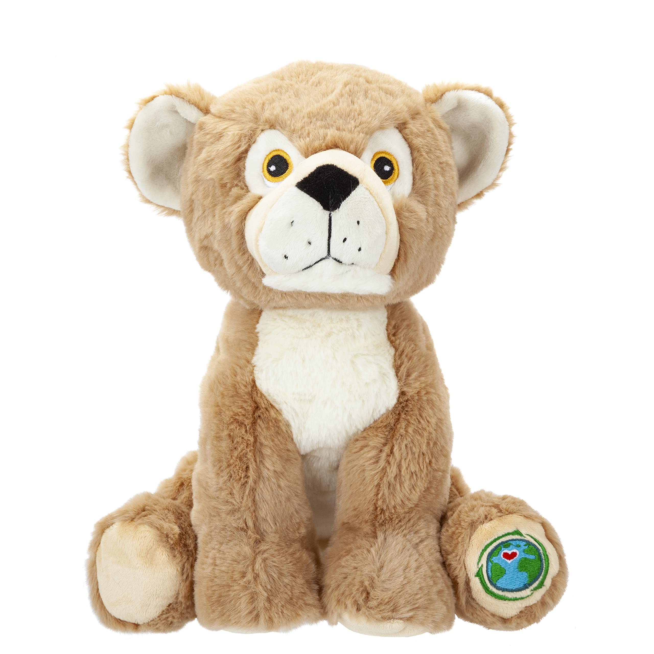 PMS VFM - Lioness Soft Toy Wildlife Soft Toys, Made From 100% Recycled Plastic, Cute Plushies, Zoo Animals, Great Gift for Kids and Adults, Size: 11" 30cm