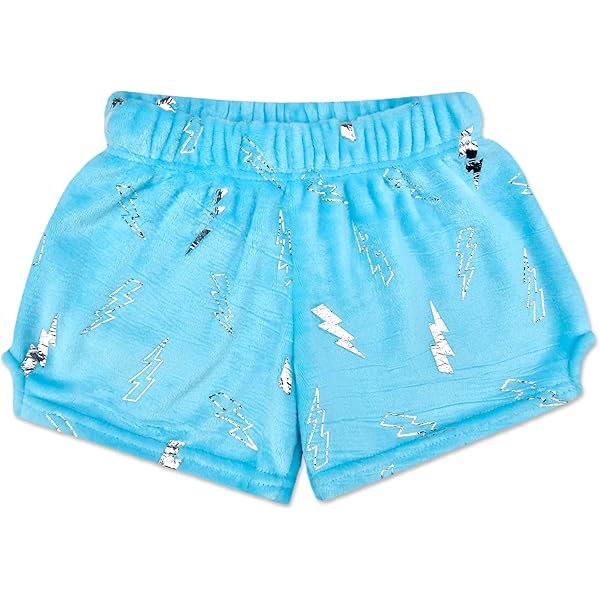 Amazon.com: Up Past 8 Girls Plush Pajama Shorts, Kids Sizes