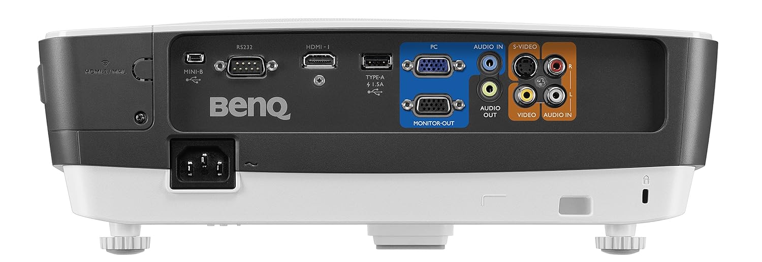 BenQ MX704 - Proyector de Alta luminosidad, Color Blanco