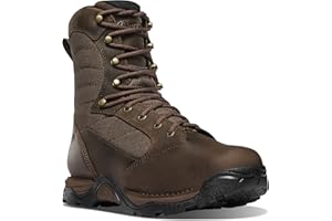 Danner Pronghorn 8” Hunting Boots for Men - Waterproof Gore-Tex and Full-Grain Leather, Cushion Midsole, Torsion Shank, and Vibram Traction Outsole