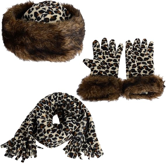 3Pc Animal Print Set Multi Amazon.co.uk Clothing