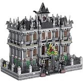 General Jim's 3-Level 7,357 Piece Lunatic Asylum Hospital Mad House &ndash; a City Modular Architecture Building Block Set | Compatible with Major Brick Building Brands