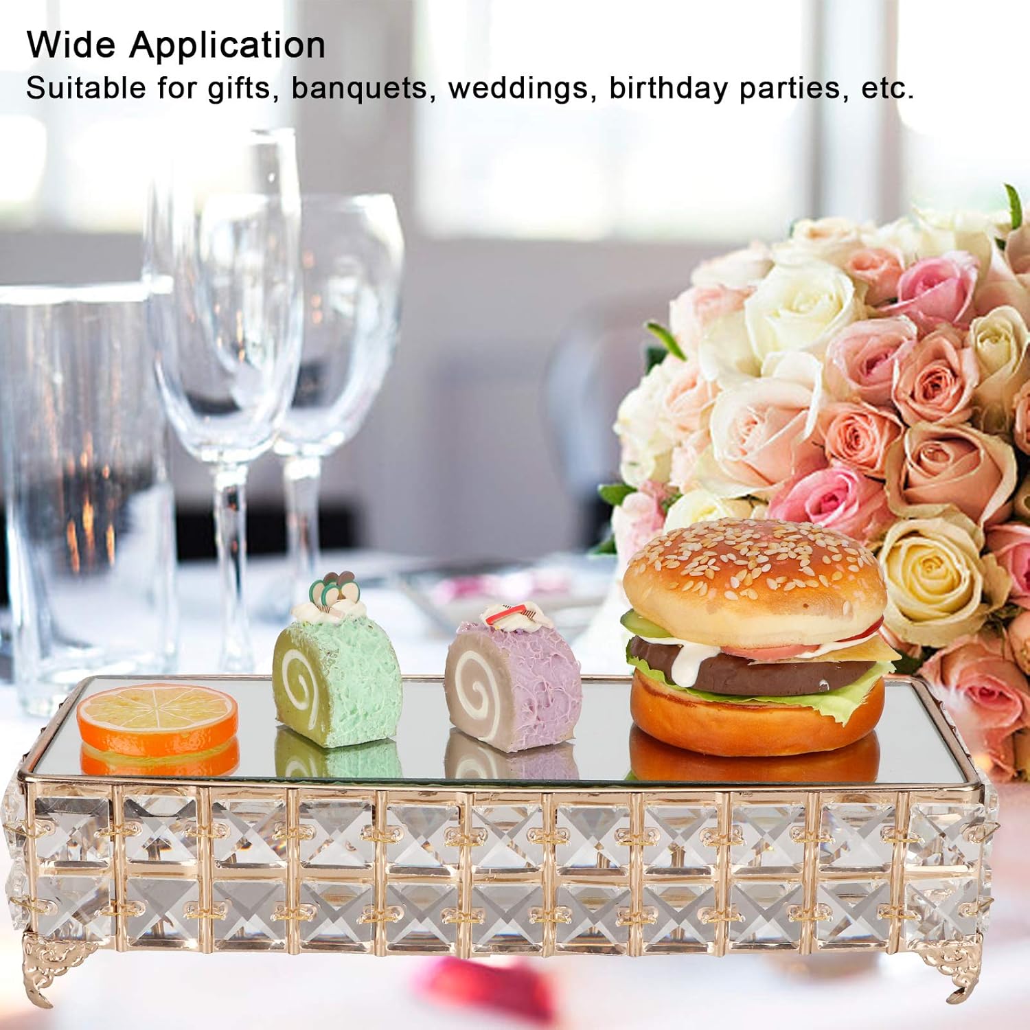 Support De Gateau Support De Support De Gateau Rectangulaire En Fer Forge Plateau De Dessert Aux Fruits Pour Les Fournitures De Fete De Mariage A La Maison Assiettes Et Plats De Service Support De Gateau Support De Support De Gateau Rectangulaire En Fer Forge Plateau De Dessert Aux Fruits Pour Les Fournitures De Fete De Mariage A La Maison Assiettes Et Plats De Service