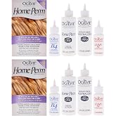 Ogilvie Salon Styles Home Perm The Original for Men &amp; Women - For Color Treated, Thin, Delicate Hair - Lasting Smooth Curls &amp; Waves Before &amp; After Conditioners with Drip Guard - 2 Pc