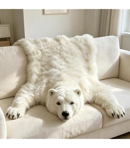 Amazon.com: Fur Accents Original Classic Bear Skin Rug with Head