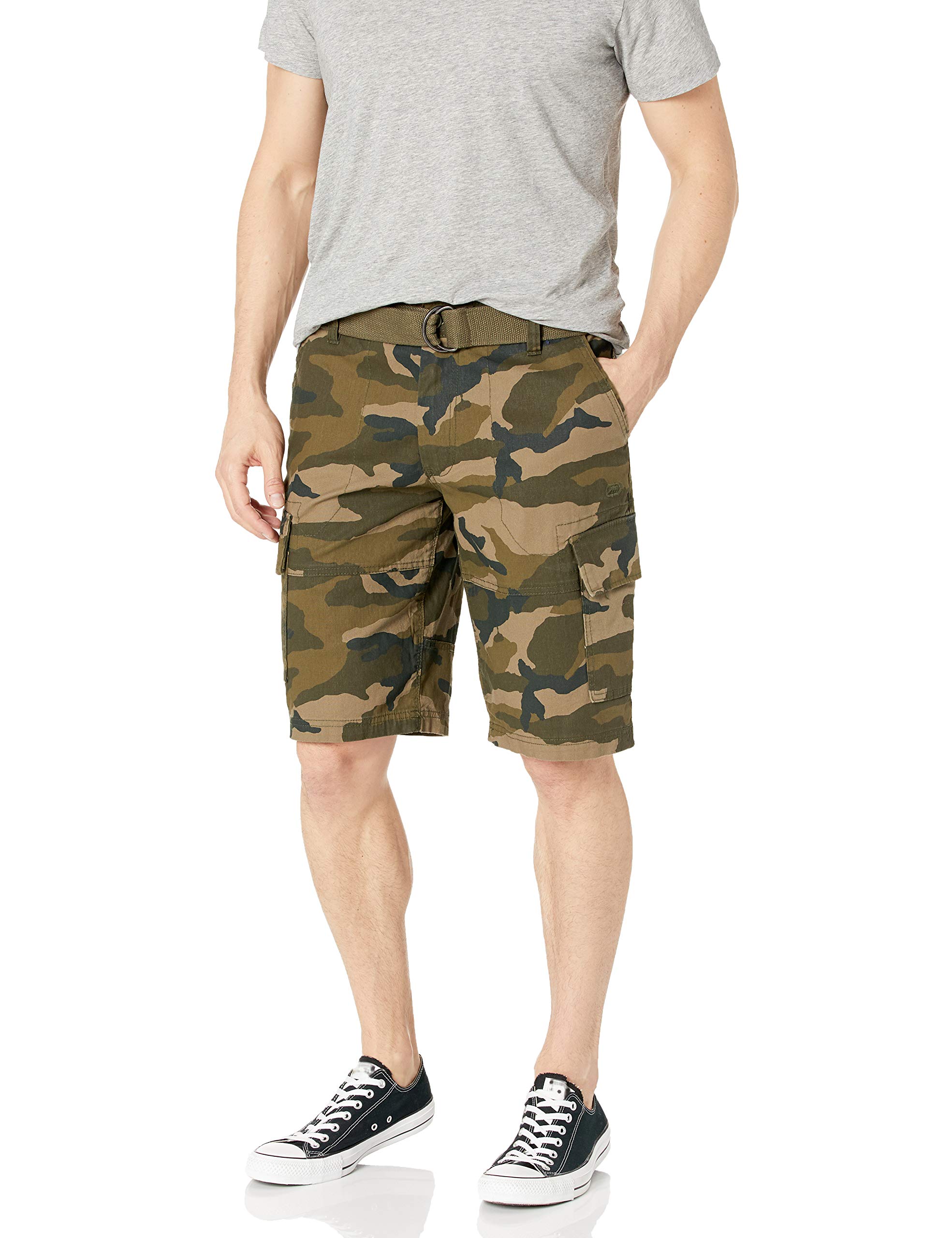 Ecko UNLTD Men's Beveler Camo Cargo 