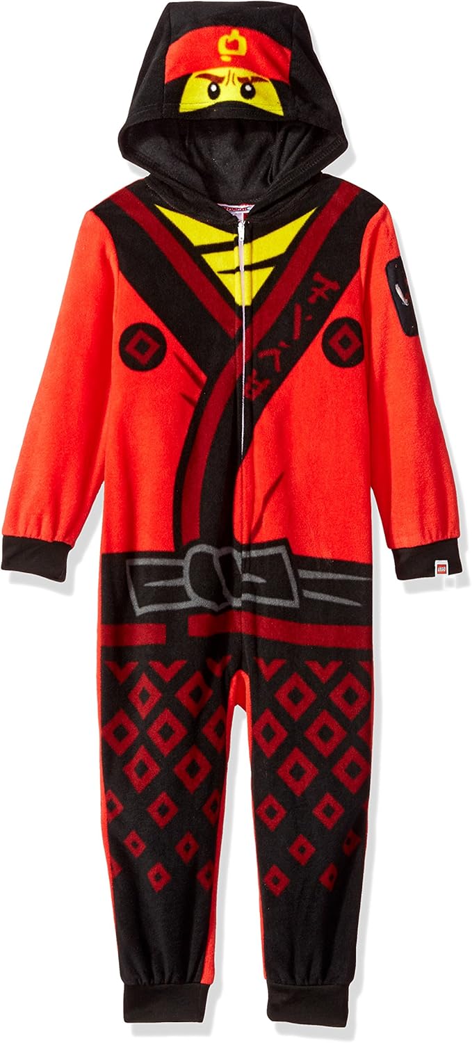 LEGO Ninjago Boys Onesie Pajamas, Allinone Set Clothing