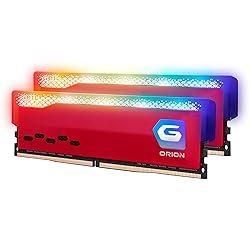 GeIL ORION RGB DDR4 RAM, 16GB (8GBx2) 3600MHz 1.35V