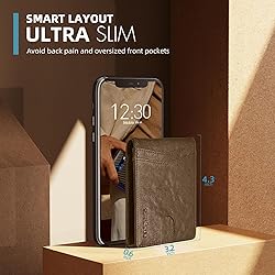RUNBOX Wallet for Men and Women Slim Rfid Leather 2