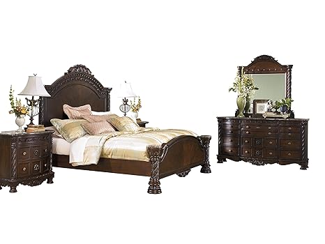 Amazon Com Ashley North Shore 5pc Bedroom Set Cal King