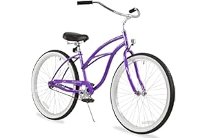 FIRMSTRONG sixthreezero Urban Lady Beach Cruiser Bike, Women's 3 Speed Hybrid Bicycle