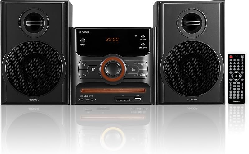 Roxel RCD-250BT All in One Micro Hifi CD Player Bluetooth FM USB