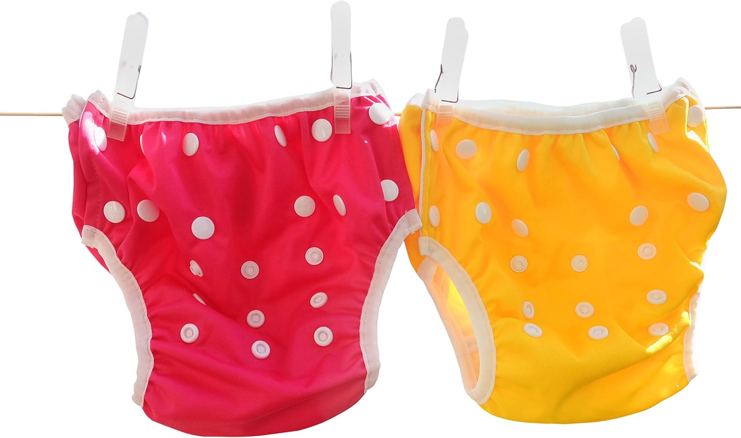 Three Little Imps Set of 2 Baby Swim Nappies01 Year Amazon.co.uk