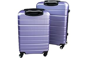 Rosamo Luggage Sets 2 Piece, Suitcases with Wheels, Hardshell Suitcase Set, ABS Carry on Luggage Set, Travel Luggage