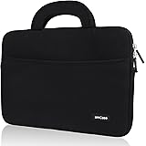 Chromebook Case, amCase 11.6 to 12 inch Sleeve/Case for Acer Chromebook 11, C720, C720P, C740/ HP Stream 11 / Samsung Chromebook 2 /Macbook 12/Notebook Laptop Protective Neoprene with Handle (BLACK)