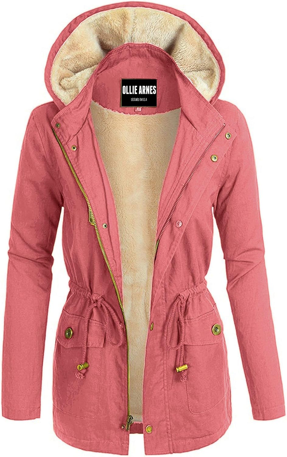 OLLIE ARNES Women's Versatile Utilitarian Warm Anorak