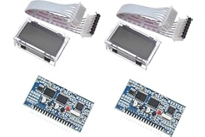 SENZOOE Set of 2 EGS002 EG8010 IR2110 Driver Module with LCD Pure Sine Wave Inverter Driver