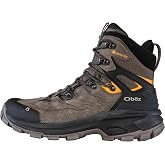 Oboz Men's Bridger Ridge Mid GTX | Waterproof Hiking Boots with Durable Leather Construction and Traction for Long Treks and Backpacking
