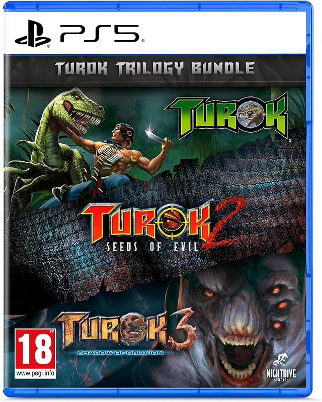 Pacote Trilogia Turok - PS5