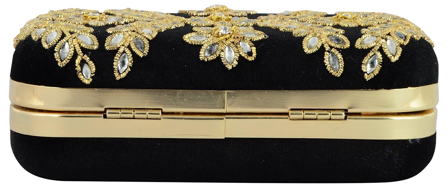 tooba women's tilak box clutch