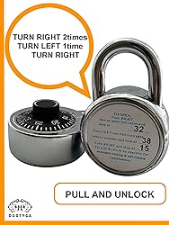 DuoTyga Combination Locker Lock, 60 Pack, Digital