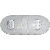 Diamond Group 65430-WW Warm White Slim Line Double LED Dome Light