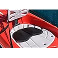 Skwoosh Universal Seat Pad fits Kayak Canoe Row Dragonboat Outrigger Boats with Gel Comfort Cushion | Paddle Saddle Made in USA