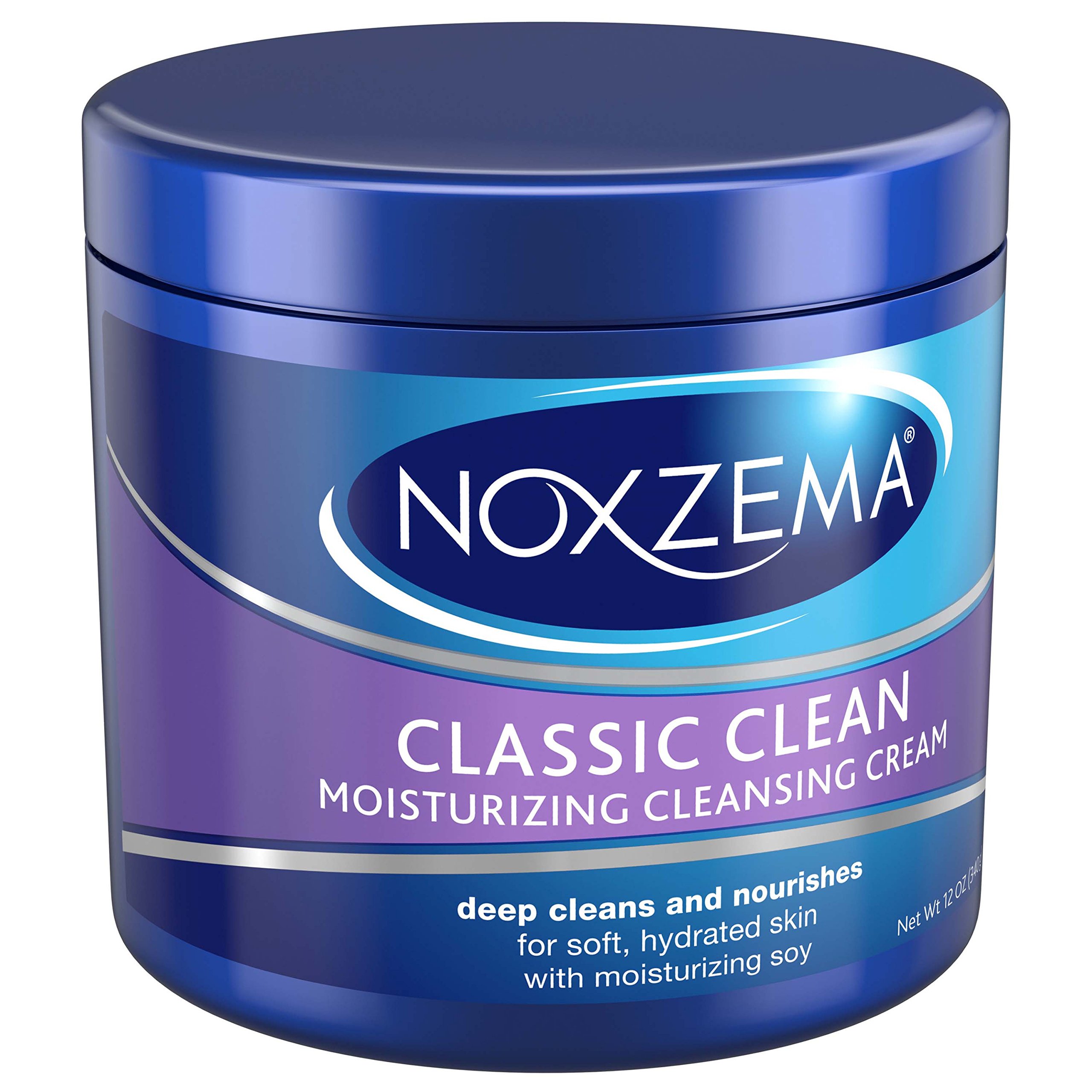 NOXZEMA Classic Clean, Moisturizing Cleansing Cream, 12 Ounce Plastic by Noxzema