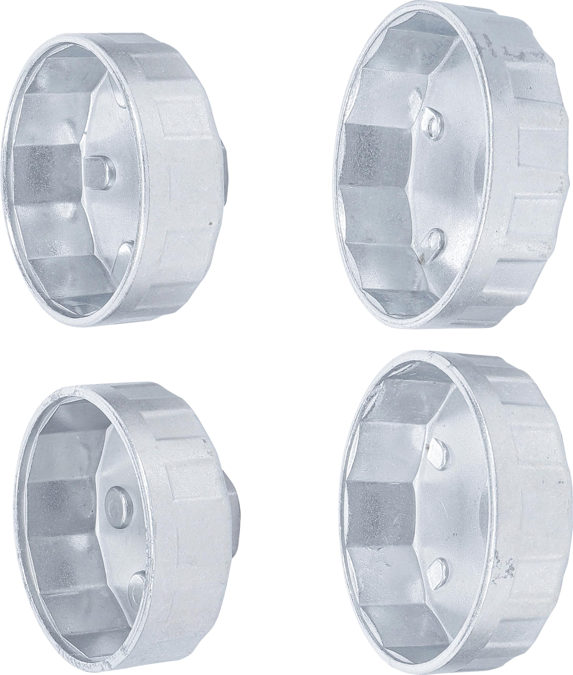 BGS 8384 | Oil Filter Wrench Set | Ø 65 - 75 mm | 4 pcs.