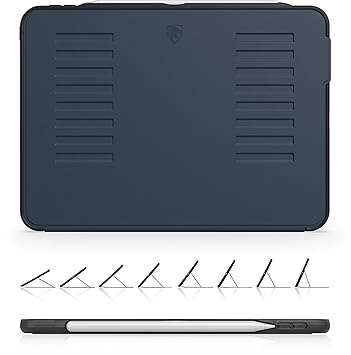 Zugu Case Ipad Pro 11 Case Muse Protective Case Cover Designed For Ipad Pro 11 Inch 1st Gen 2018 Convenient Magnetic Stand Sleep Wake Cover Navy Blue Buy Zugu