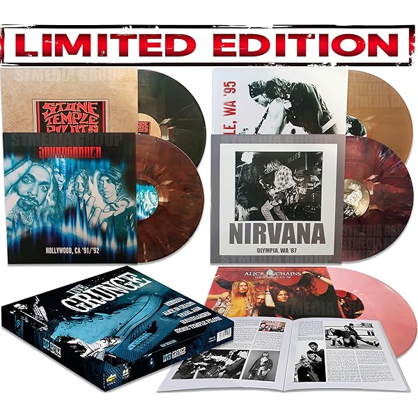 Amazon.com: Grunge Sounds Of Seattle Vinyl Collection: Pearl Jam