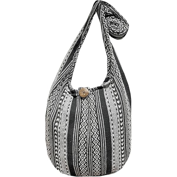 Sac bandoulière point de croix boho croix corps sac à