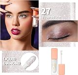 Oulac Liquid Glitter Eyeshadow Metallic Icy White 6.8g Frosted Ice view 2