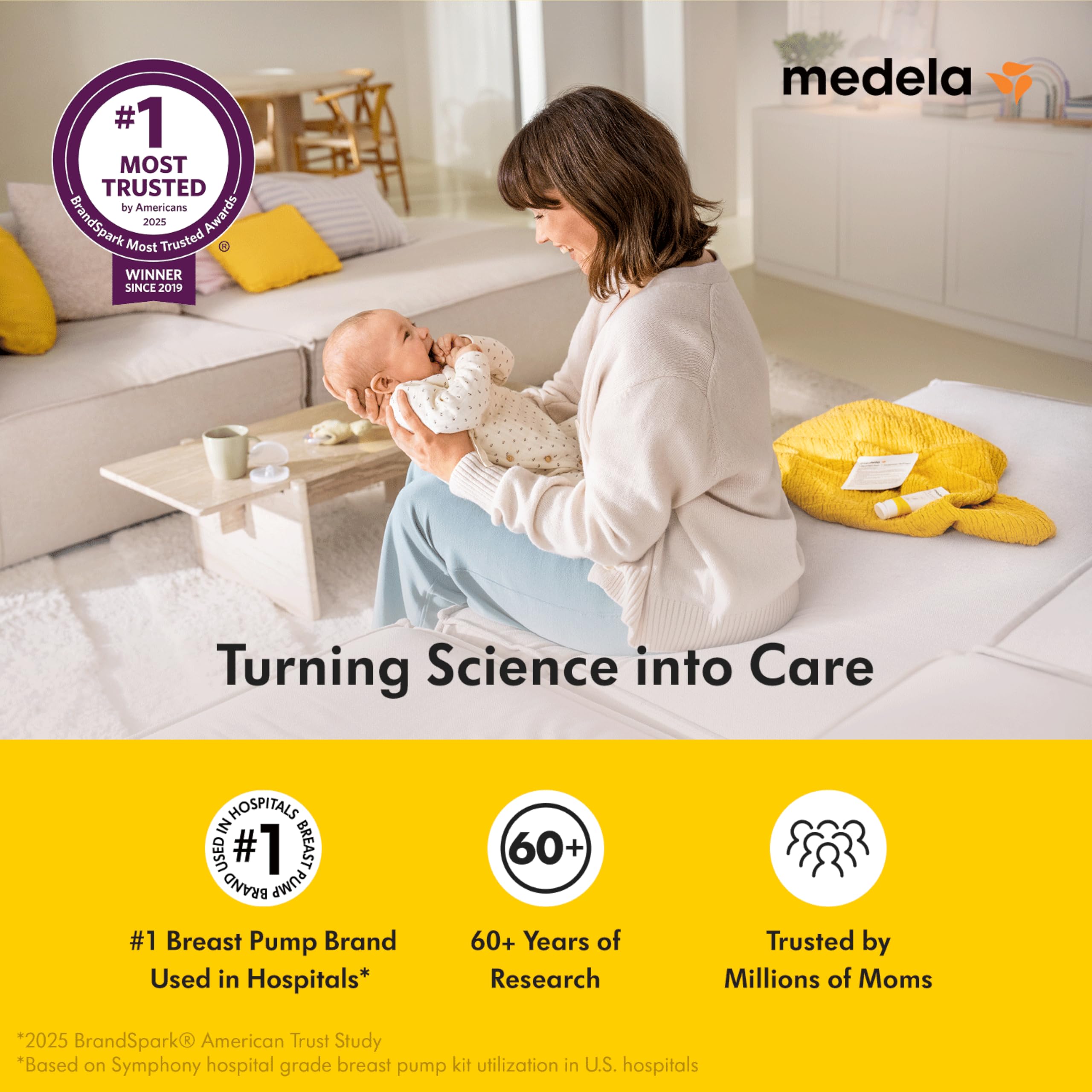 Medela Freestyle Hands-Free Double Electric Breast Pump with Wearable Cups, App Connectivity, Portable and Discreet Design