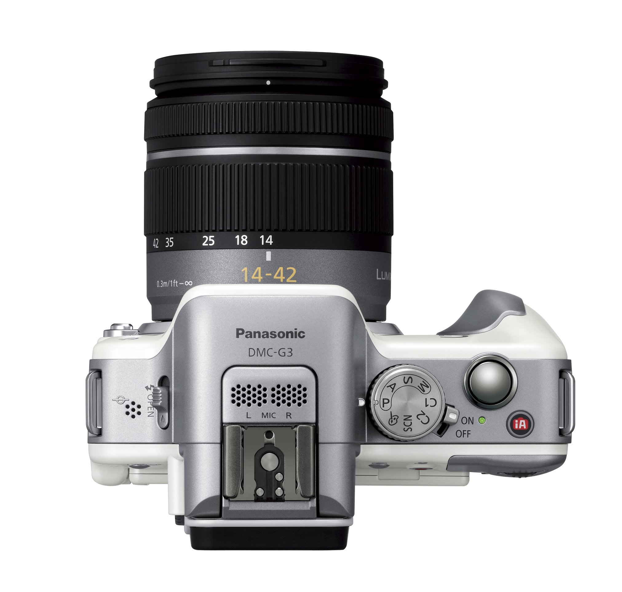 SingleLens Camera Lumix G3 Double Zoom Kit ShellLess Panasonic Mirror