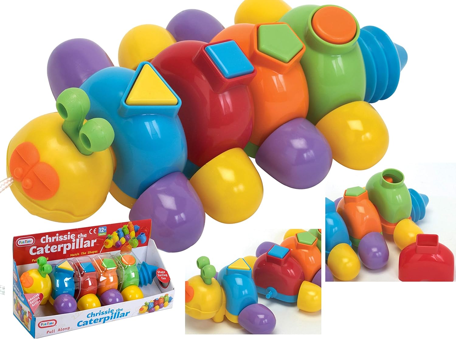 Fun Time Chrissie The Caterpillar, 55320, Multicoloured - Image 4