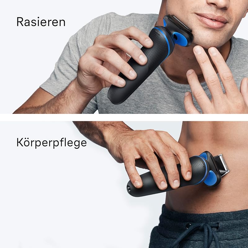 Rasierer Herren Elektrisch Series 5, Rasierapparat, 52-B1600s, Blau