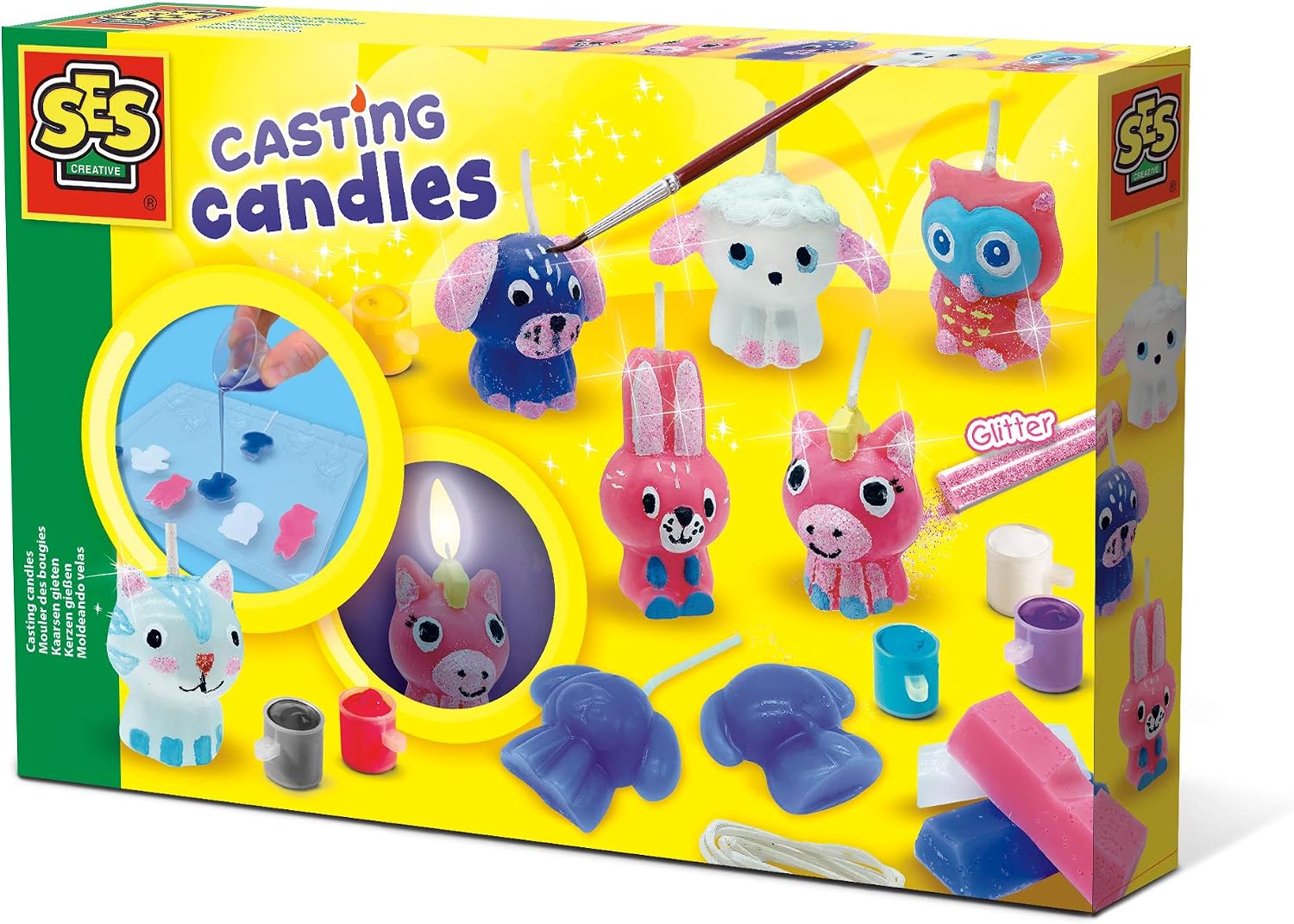 SES Creative 14711 Casting Candles, Various, Medium