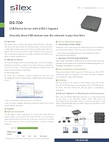 Silex Technology DS-700 USB 2.0/3.0 Device Server Network Printer Scanner Hard view 6