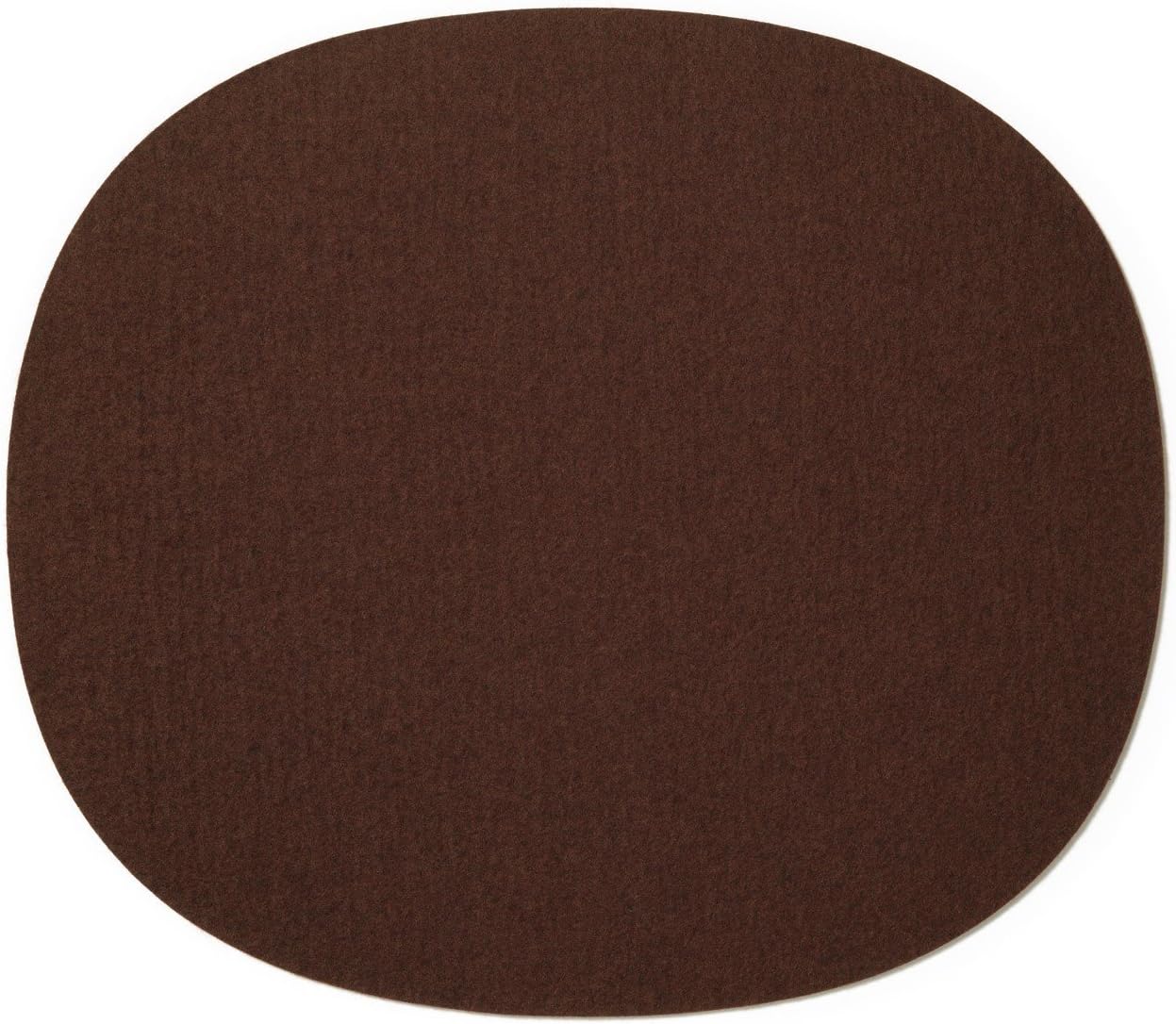 Hey Sign Non-Slip Seat Cover for Eames Plastic Armchair, chocolate, 37x35