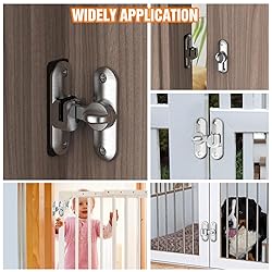 Barn Door Lock – Small 90/180 Degree Flip Sliding