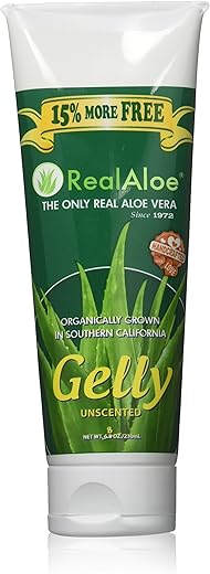 海外直送品 Real Aloe Inc Real Aloe Vera Gelly, 6.8 oz